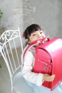 入学式の記念写真