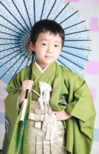 七五三七歳傘